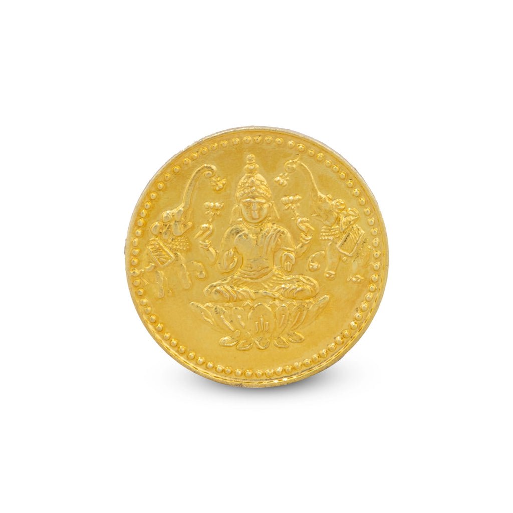 Giri - Gajalakshmi Pooja Coin | Lakshmi Coin | Mangalyam Accessories