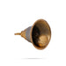 Brass Bell - 2.5 x 2 Inches | Gold & Silver Polish Kavadi Bell/ Pooja Hanging Bell for Mandir - Pooja Bells