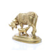 Kamadhenu Statue - 5.5 Inches | Brass Idol/ Cow and Calf Idol/ Kamadhenu Idol for Pooja - Table Stand Accessories