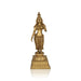 Perumal Sridevi Bhudevi Murti - 23.5 x 10.5 Inches |Antique Brass Idol/ Perumal with Sridevi Bhudevi Statue For Pooja - Brass Murties