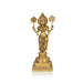 Perumal Sridevi Bhudevi Murti - 23.5 x 10.5 Inches |Antique Brass Idol/ Perumal with Sridevi Bhudevi Statue For Pooja - Brass Murties