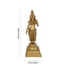 Perumal Sridevi Bhudevi Murti - 23.5 x 10.5 Inches |Antique Brass Idol/ Perumal with Sridevi Bhudevi Statue For Pooja - Brass Murties