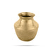Brass Lota - 5.5 x 3.75 Inches | Chombu/ Brass Kalash Pot for Pooja - Kalash & Pooja Lota