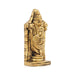 Balaji Idol - 2 x 1 Inches | Venkateswara Swamy Statue/ Brass Idol for Pooja/ 80 Gms Approx - Brass Murties