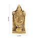 Balaji Idol - 2 x 1 Inches | Venkateswara Swamy Statue/ Brass Idol for Pooja/ 80 Gms Approx - Brass Murties