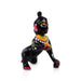 Crawling Krishna Murti - 4 x 3 Inches | Antique Brass Idol/ Painted Krishna Idol for Pooja - Brass Murties