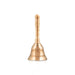 Hand Bell - 5 Inches | Brass Ghanti/ Pooja Ghanti/ Pooja Bell for Home/ 100 Gms Approx - Pooja Bells