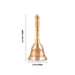 Hand Bell - 5 Inches | Brass Ghanti/ Pooja Ghanti/ Pooja Bell for Home/ 100 Gms Approx - Pooja Bells