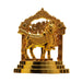 Kamadhenu Statue | Brass Statue/ Cow and Calf Statue for Pooja - Table Stand Accessories