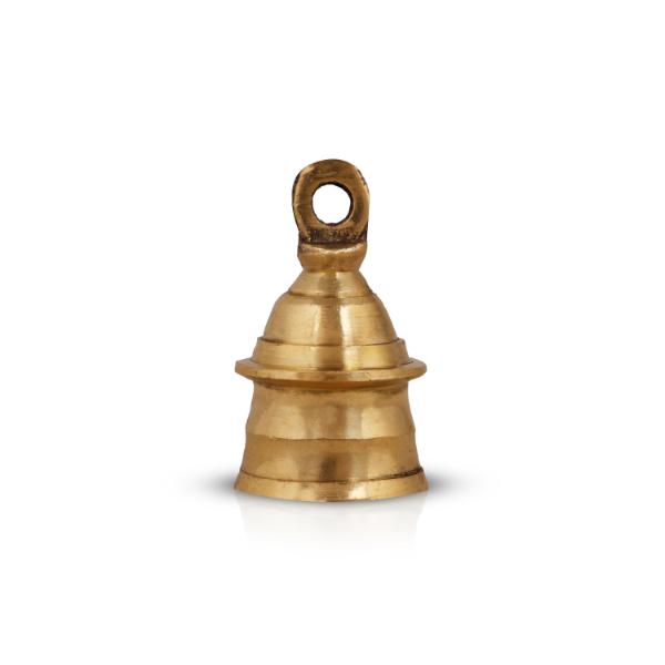 Hanging Bell - 2.5 Inches | Brass Bell/ Pooja Bell for Home/ 38 Gms Approx - Pooja Bells