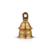 Hanging Bell - 2.5 Inches | Brass Bell/ Pooja Bell for Home/ 38 Gms Approx - Pooja Bells