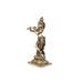 Krishna Murti - 10 x 4.5 Inches | Krishna Statue/ Antique Brass Idol/ Standing Krishna Idol for Pooja/ 2.030 Kgs - Brass Murties