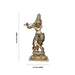 Krishna Murti - 10 x 4.5 Inches | Krishna Statue/ Antique Brass Idol/ Standing Krishna Idol for Pooja/ 2.030 Kgs - Brass Murties