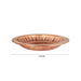 Copper Plate - 3 Inches | Hariwana Design Pooja Plate / Thali Plate for Home - Pooja Plate & Tray