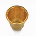 Brass Tumbler - 2 Inches | Coffee Tumbler for Home - Kitchen