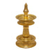 Kerala Vilakku - 6 Inches 340 Gms | 5 Face Nilavilakku/ Brass Kerala Lamp for Pooja - Kerala Vilakku