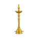 Kerala Vilakku - 16.5 X 5.75 Inches | 5 Face Brass Lamp/ Brass Deepam For Pooja And Festive Lighting Decor - Kerala Vilakku