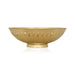 Brass Bowl With Base - 2.5 x 7.5 Inches | Coloured Brass Cup/ Peacock Design Pooja Bowl for Home - Bowls