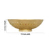Brass Bowl With Base - 2.5 x 7.5 Inches | Coloured Brass Cup/ Peacock Design Pooja Bowl for Home - Bowls