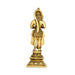 Anjaneya Statue Standing On Base - 7 x 2 Inches | Antique Brass Idol/ Hanuman Statue for Pooja - Brass Murties