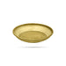 Brass Plate - 3 Inches | Thali Plate/ Pooja Plate/ Small Plate For Ritual And Daily Pooja Offerings - Pooja Plate & Tray