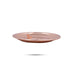 Vishnu Charan Paduka - 2.5 Inches | Copper Polish Plate With Vishnu Padham for Pooja/ 20 Gms Approx - Pooja Box & Paduka
