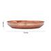 Copper Plate - 1.5 x 9 Inches | Pooja Plate/ Hariwana Design Thali Plate for Home/ 300 Gms Approx - Pooja Plate & Tray