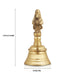 Brass Hand Bell - 3.75 Inches | Pooja Bell/ Hanuman Handle Ghanti for Home - Pooja Bells