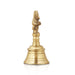 Brass Hand Bell - 3.75 Inches | Pooja Bell/ Hanuman Handle Ghanti for Home - Pooja Bells