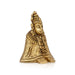 Tulja Bhavani Murti - 3.5 x 2.75 Inches | Antique Brass Idol/ Tulja Bhavani Idol for Pooja - Brass Murties