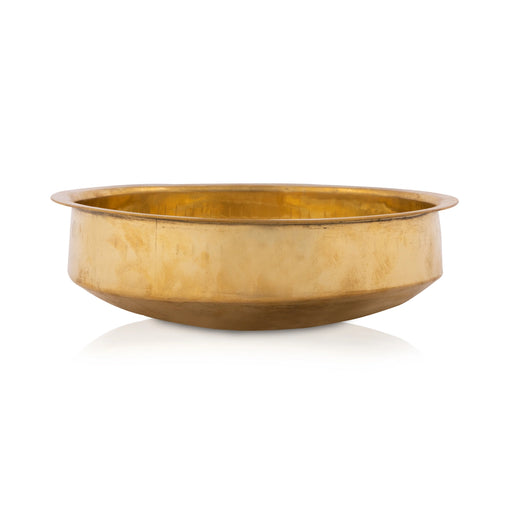 Brass Bowl - 8 Inches | Tharpana Chatti/ Tarpana Chatti for Rituals/ 350 Gms Approx - Bowls