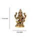 Laxmi Murti  - Goal Base - 2.75 x 2 Inches | Brass Idol/ Lakshmi Idol/ Lakshmi Murti/ Lakshmi Statue for Pooja - Brass Murties