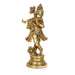 Krishnan Statue  - 10 x 5 Inches |  Brass Idol/ Krishna Idol/ Lord Krishna Standing/ Krishna Murti for Pooja - Brass Murties