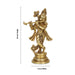 Krishnan Statue  - 10 x 5 Inches |  Brass Idol/ Krishna Idol/ Lord Krishna Standing/ Krishna Murti for Pooja - Brass Murties