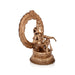 Ayyappan Mala with Arch Murti - 16 x 11 Inches | Panchaloha Ayyappa Idol/ Iyyapan Statue For Pooja - Panchaloha Murties