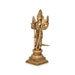 Murugan Statue - 10 x 4.5 Inches | Antique Brass Idol/ Murugan Silai/ Murugan Idol for Pooja/ 2.200 Kgs Approx - Brass Murties