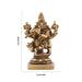Buy Krishna Statue with Cow x . Antique Brass Idol Cow Krishna for Pooja ms Approx online at Giri ISKCON collection
