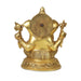 Ganesh Murti - 14 Inches | Antique Brass Statue/ Vinayagar Statue/ Ganesha Idol for Pooja - Brass Murties