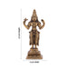 Dhanvantari Murti - 6 x 3 Inches | Antique Brass Idol/ Dhanwantari Statue for Pooja/ 640 Kgs Approx - Brass Murties