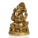 Ganesh Murti - 6 Inches | Antique Brass Statue/ Vinayagar Statue/ Ganesha Idol for Pooja - Brass Murties