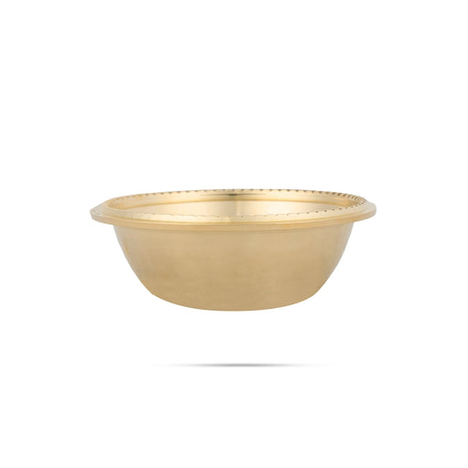 Brass Bowl - 1 x 3 Inches | Pooja Bowl/ Brass Cup for Home - Bowls