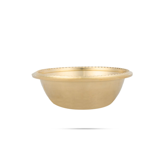Brass Bowl - 1 x 3 Inches | Pooja Bowl/ Brass Cup for Home - Bowls