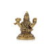 Saraswati Murti  - 2.5 x 1.5 Inches |  Antique Brass Statue/ Saraswati Idol/ Saraswati Mata Murti for Pooja - Brass Murties