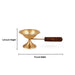 Sambrani Stand  - 4.5 x 11 Inches |  Brass Dhoopakal with Wooden Handle/ Dhoop Stand/ Dhoop Holder for Pooja - Sambrani Stand