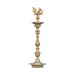 Kuthu Vilakku - 30 x 11 Inches | Annapakshi Design Brass Lamp / Brass Deepam for Pooja - Kuthuvilakku
