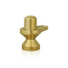 Shiv Ling Murti - 1.5 X 1.25 Inches | Brass Idol/ Shiva Lingam Statue/ Shivling Statue For Abhishekam & Pooja - Brass Murties