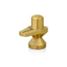 Shiv Ling Murti - 1.5 X 1.25 Inches | Brass Idol/ Shiva Lingam Statue/ Shivling Statue For Abhishekam & Pooja - Brass Murties