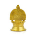 Kamakshi Deepam - 4 x 2.5 Inches | Kamatchi Vilakku/ Brass Lamp/ Kamatchi Amman Vilakku for Pooja - Deity Lamps