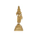Perumal Sridevi Bhudevi Murti - 19 x 9 Inches |Antique Brass Idol/ Perumal with Sridevi Bhudevi Statue For Pooja - Brass Murties