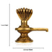 Shivling with Nagam - 4 Inches | Shiva Lingam/ Antique Brass Statue/ Sivalingam for Pooja - Brass Murties